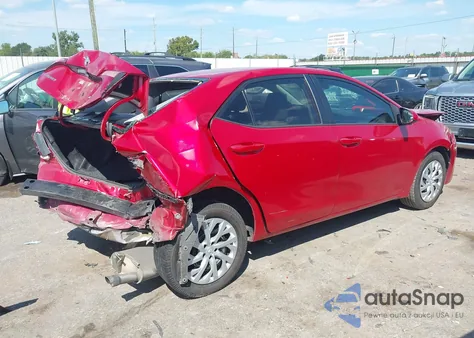 2018 Toyota Corolla Le from USA, damaged, VIN 5YFBURHE7JP767451